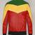 Men's red yellow green genuine leather biker jacket classic cafe racer style