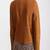 Women’s brown soft suede leather shirt genuine handmade casual biker style