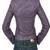 Women’s real soft lambskin leather jacket purple  motorcycle biker stylish slim fit