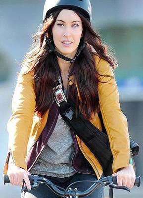 women's yellow lambskin leather jacket classic zip front style 3