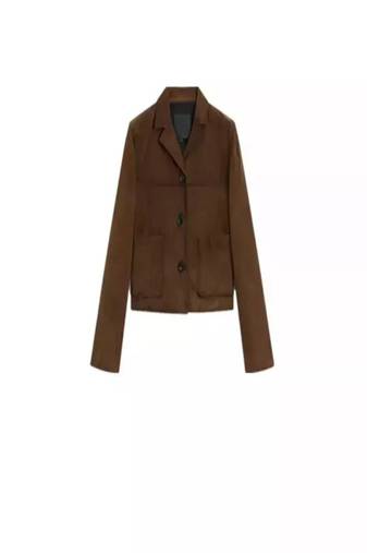 women's brown suede leather jacket classic zip up style exclusive