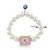 Cultured pearls stretch guruji bracelet for men women