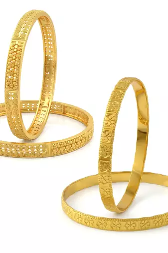 Two pair of bangles