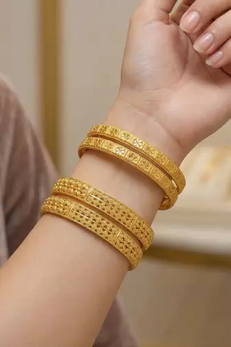 Two pair of bangles