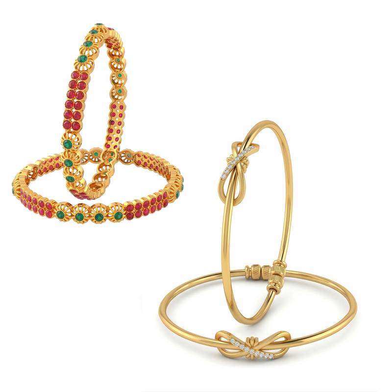 One bangle set one kada set