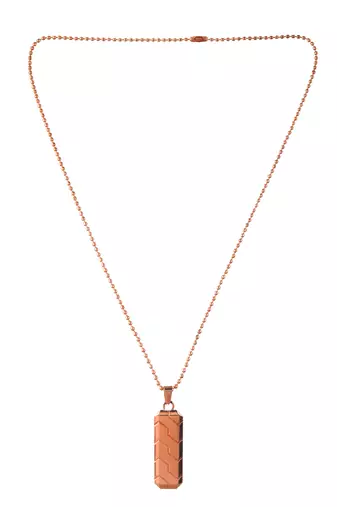 Pure copper pendant and finger ring combo