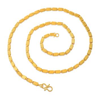 Brass micron gold chain necklace for men women 3