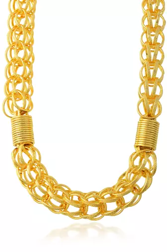 Thick necklace