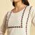 Cream khadi cotton kurti pant dupatta set