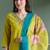 Yellow designers kurti pant dupatta set