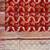 Banarasi pure silk cotton saree in red colour with floral zari and meenakari work