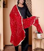 Women's Black Rayon Kurta & Pant Set