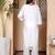 Women's White Rayon Kurta & Pant Set