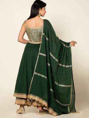 Panna mulmul panna mohini anarkali set 2