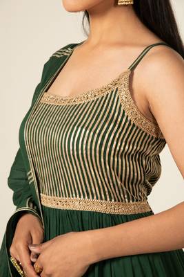 Panna mulmul panna mohini anarkali set 5