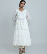 White mulmul shwet faiza