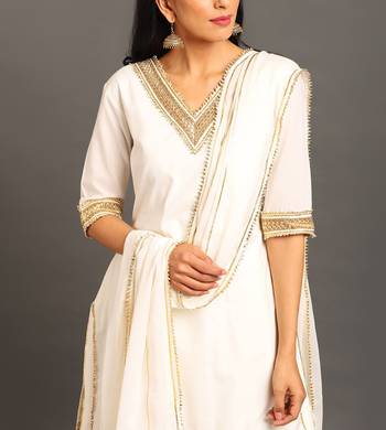 White mulmul cotton chanda sharara set 4
