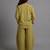 Olive cotton linen olive comfort co-ord set