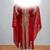 Luxurious Red Kaftan With Gold Work Stitched Dress