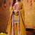 Yellow banarasi embroidered gharara set