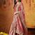 Pink tissue embroidered gharara set