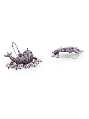 german silver fish hook earrings 4