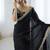 Black georgette embriodered lace saree with embriodered blouse piece.