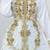 Luxurious White Kaftan With Gold Work Stitched Dress