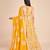 Yellow Embroidered Lehenga Choli with Dupatta