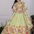 Light-Green Floral Lehenga