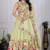 Light-Green Floral Lehenga