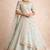 sky -blue Bridal Style Lehenga
