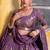 Purple Embroidered Lehenga