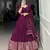 Magenta Lehenga