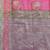 Banarasi silk blend saree in rani pink colour with  zari boota work