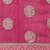 Banarasi silk blend saree in rani pink colour with  zari boota work
