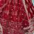 Royal Red Heavy Embroidered Silk Bridal Lehenga Choli With Double Dupatta