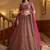 Royal Pink Multi Thread Work Net Engagement Wear Lehenga Choli With Dupatta