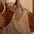 Grand Beige Zari Embroidery Net Sangeet Wear Lehenga Choli With Dupatta