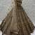 Grand Beige Zari Embroidery Net Sangeet Wear Lehenga Choli With Dupatta