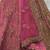 Royal Pink Multi Thread Work Net Engagement Wear Lehenga Choli With Dupatta