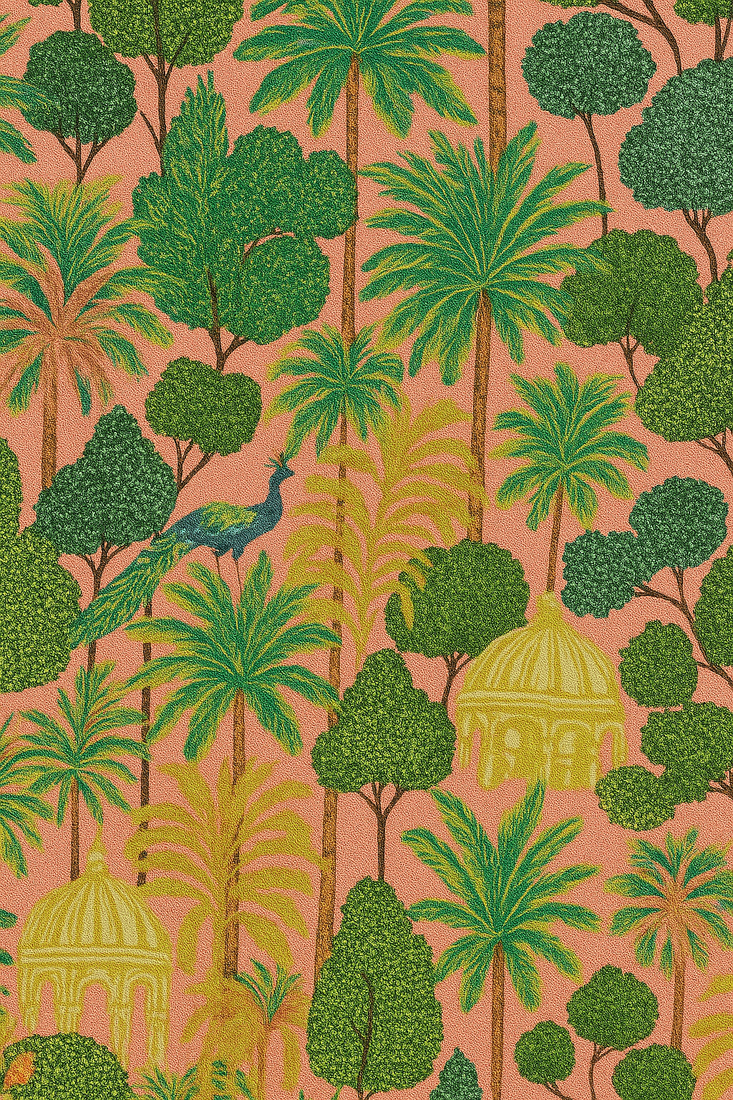 Cotton printed kaftan