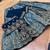 Eilara Women's Navy sky blue dual tone zari embroidered lehenga set