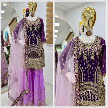 lavender silk suit 2