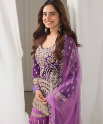 lavender silk suit 3