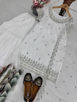 white sharara set 2
