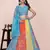Eilara Women's Multicolor panelled festive lehenga