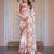 Lightweight satin georgette floral printed saree for women