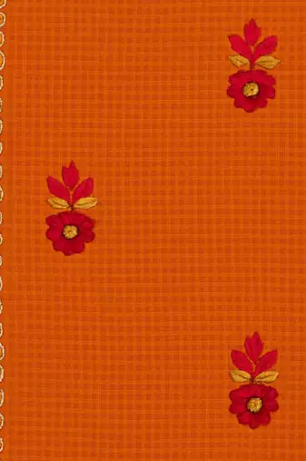 Gota embroidered kurta with dupatta