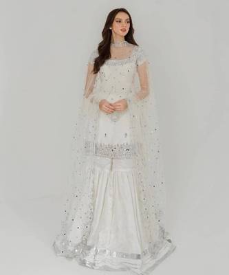 white sharara set 4